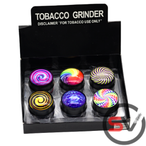 GRINDER 3 PART 50MM HYPNO SWIRL (ME038) - 12CT/DISPLAY